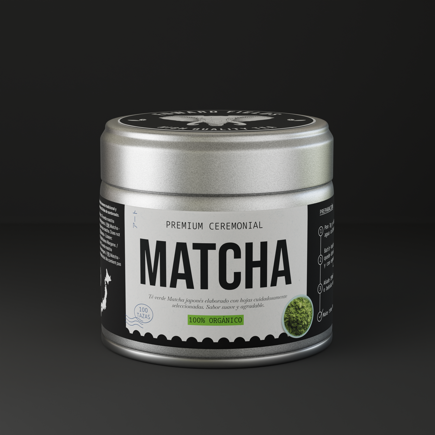 Té Matcha Premium Ceremonial Japón BIO