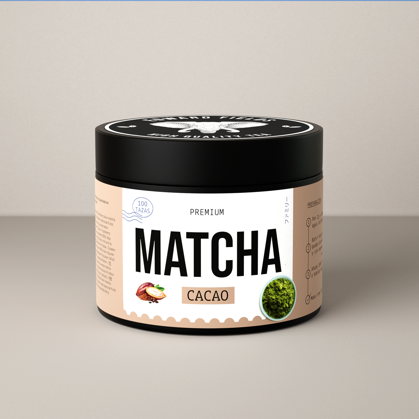 Té Matcha Premium Cacao 100g