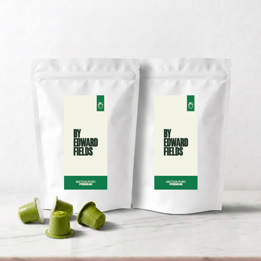 Cápsulas de Matcha Japonés Uji Orgánico para Nespresso