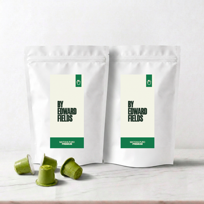 Cápsulas de Matcha Japonés Uji Orgánico para Nespresso