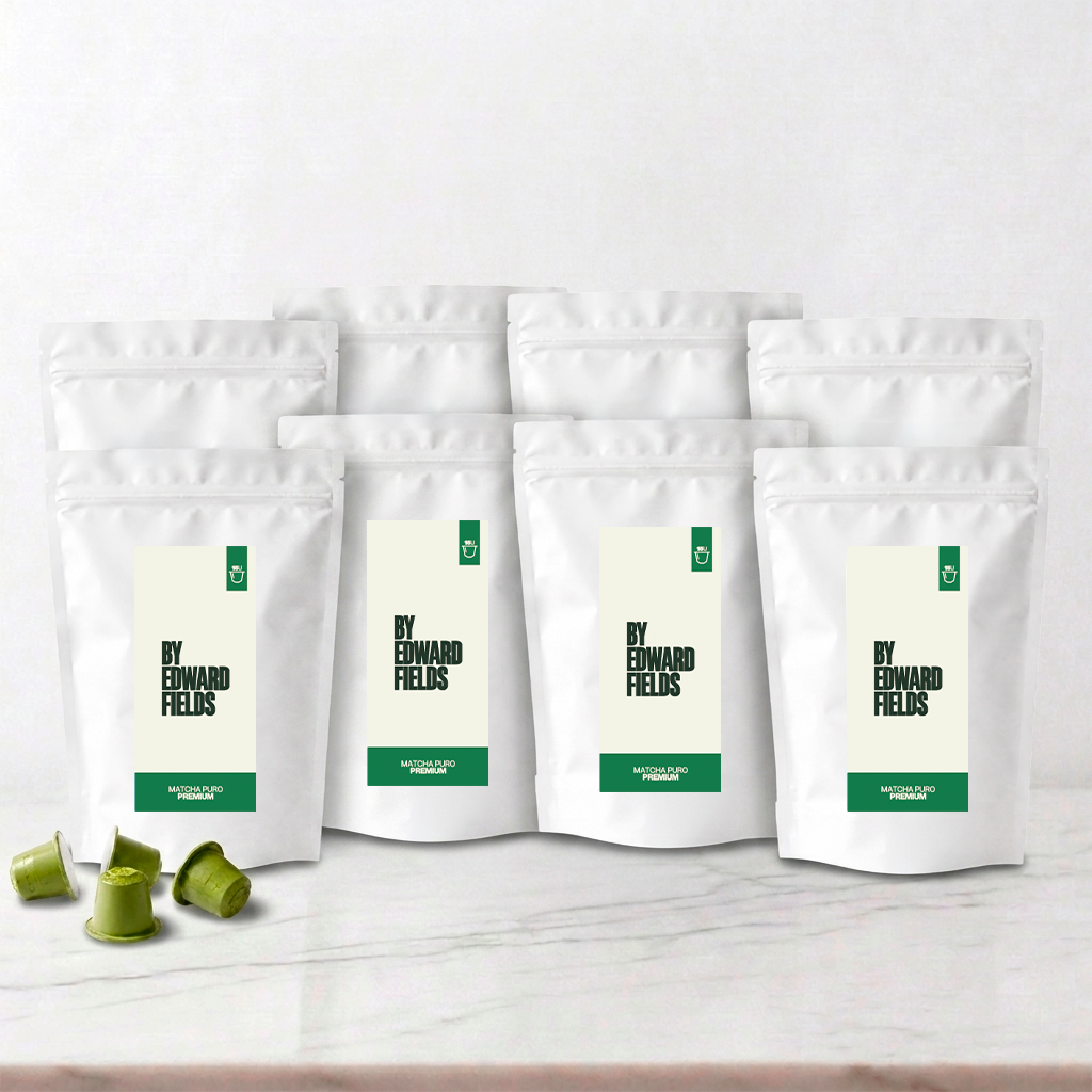 Cápsulas de Matcha Japonés Uji Orgánico para Nespresso