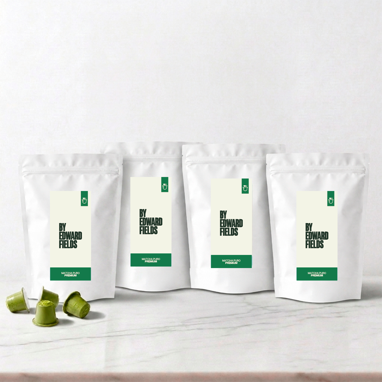 Cápsulas de Matcha Japonés Uji Orgánico para Nespresso