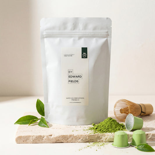 Cápsulas de Matcha Japonés Uji Orgánico para Nespresso