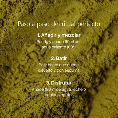 Té Matcha Premium Ceremonial Japón BIO