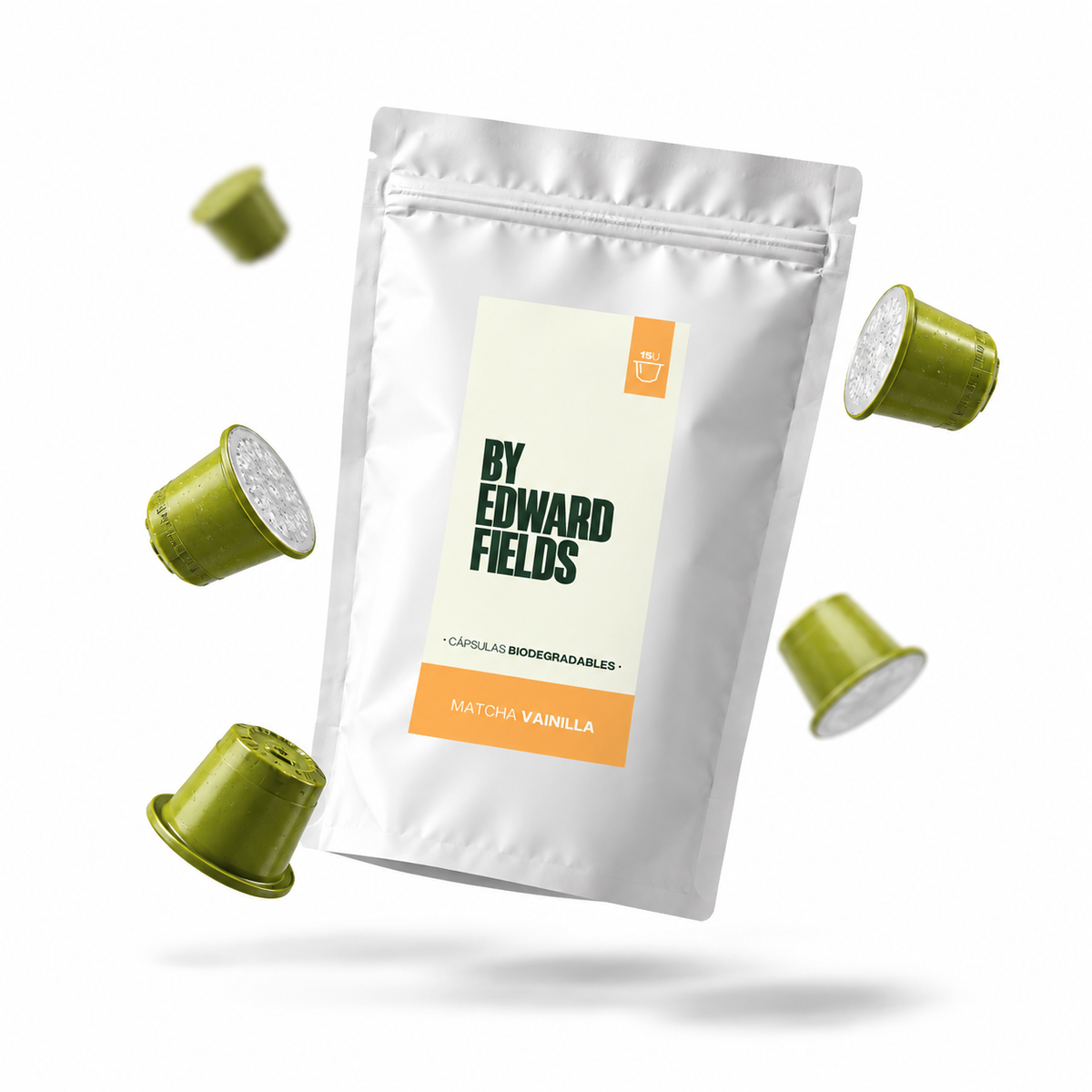 Cápsulas de Matcha Japonés Uji con Vainilla para Nespresso