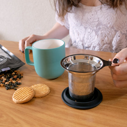 Infusor de té e infusión a granel de hoja suelta